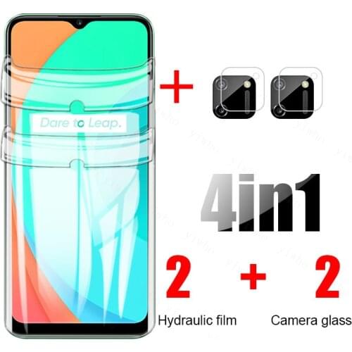 Full Cover Hydrogel Film on For OPPO Realme C11 Camera Lens Glass on Opo Realmi C 11 Realmec11 Safety Screen Protector RMX2185