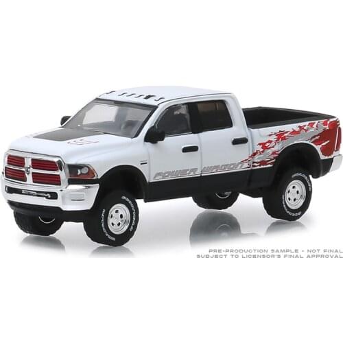 GreenLight 1:64 2016 Ram 2500 Power Wagon - Bright White Alloy model car Metal toys for childen kids diecast gift