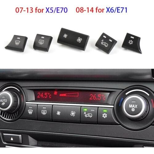 For BWM X1X3 E90/E84/E87/F25 1 series 3 series Air conditioner button air volume internal circulation snowflake button