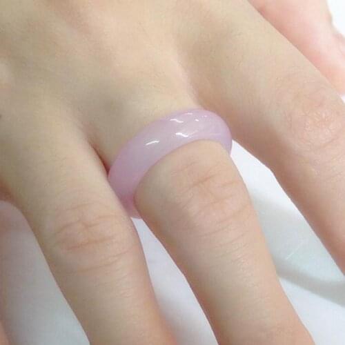 1pc stone ring Natural Stone Ring Women Jewelry Gift Wedding Party Ring