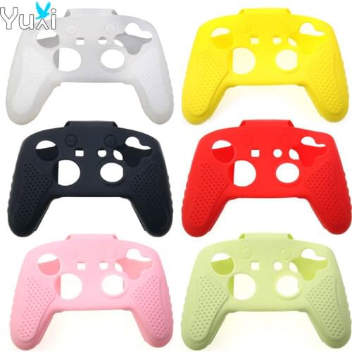 YuXi Soft Silicone Case Protective Skin Cover For Nintend Switch Pro Controller Rubber Case For NS Pro Gamepad