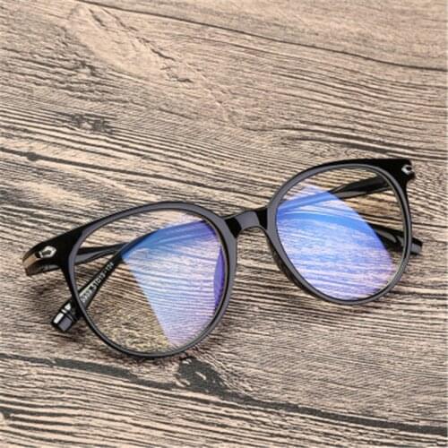 Anti Blue Light Glasses Frame women Round Transparent Eyeglasses Frames for men Trend Clear Computer gaming Eyewear