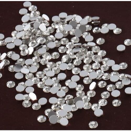 Sale of Crystal Flat Bottom Glass Phone Cases DIY Jewelry Accessories