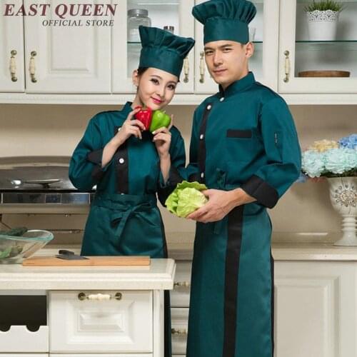 Restaurant uniform shirt women men restaurant accessories pastry chef uniforms cook clothes chef uniform jacket NN0028