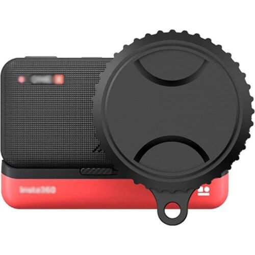 Silicone Lens Cap Protective Lens Cover for Insta360 ONE R R 1-INCH Wide-Angle Lens