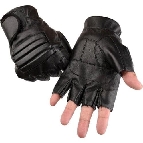 95 Sport PU Leather Cycling Gloves High Quality High Finger Gloves for Motorcycle