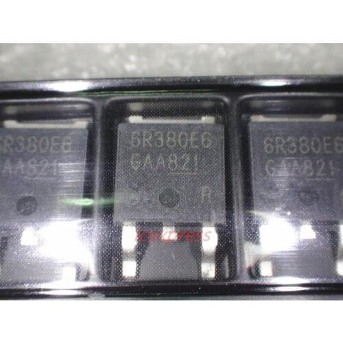 10PCS 6R380E6 IPD60R380E6 TO-252