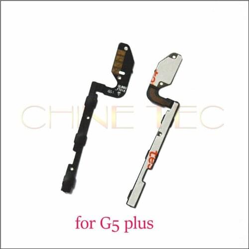 100pcs New power on/off side button volume flex cable for Motorola moto G5 plus