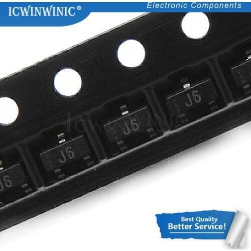 100piece S9014 9014 SOT23 SOT SMD J6 SOT-23 SOT23-3 transistor New original In Stock