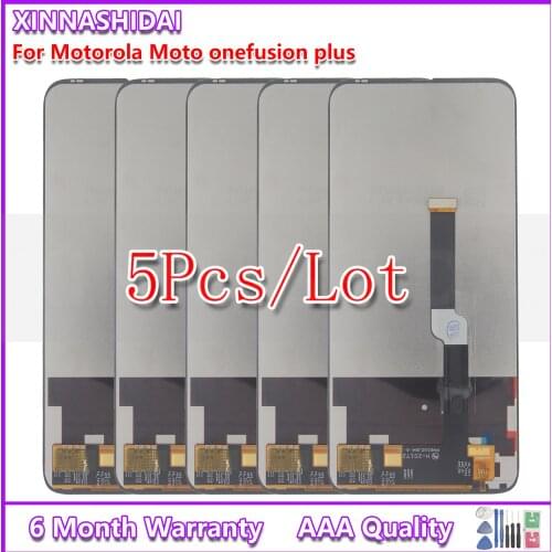 5PCS/For Motorola Moto One Fusion OneFusion Fusion+ LCD Display Touch Screen Digitizer Assembly For Motorola XT2073-2 Fusion Plu