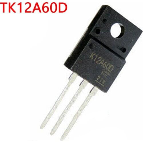5pcs/lot TK12A60D K12A60D tk12a60U K12A60U TO-220F new original