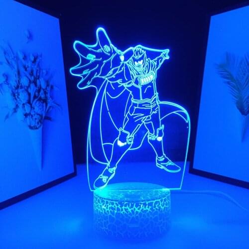 Anime My Hero Academia Million Mirio Togata Lamp for Birthday Gift Bedroom Decoration Mirio Togata Night Light3D LED Lamp