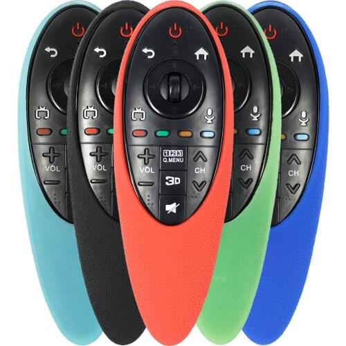 Cover For LG AN-MR500G AN-MR500 Protective Silicone 3D Smart TV Magic Remote Control Case With Lanyard Flexible Shockproof