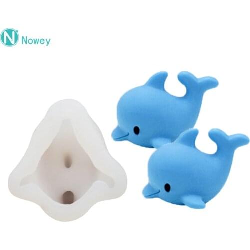 Dolphin Silicone Mousse Cake Mold Dessert Mousse Mould For Dessert Mold Drink Decoration Cake Decorating Tools