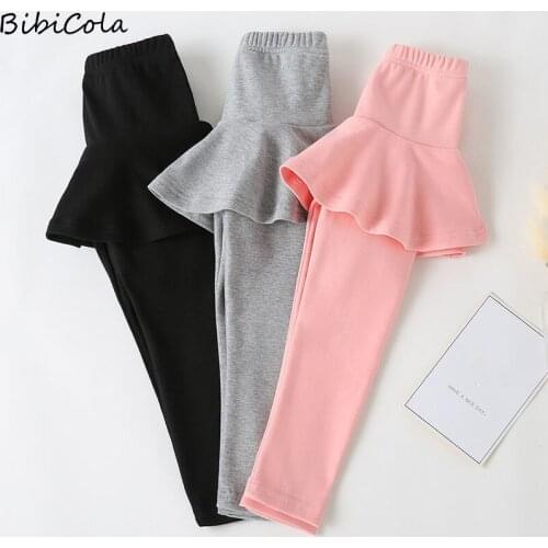 Spring And Autumn Childrens Baby Leggings Skirt Pants Pleated Princess Skirt Childrens Pants Baby Outer Wear Leggings