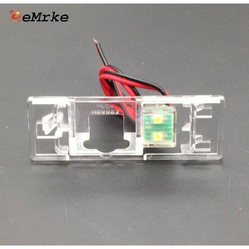 EEMRKE Car Rear Camera Bracket Mount License Plate Lights Housing for Geely LC / Gleagle Panda GX2 / Kandi Panda EV