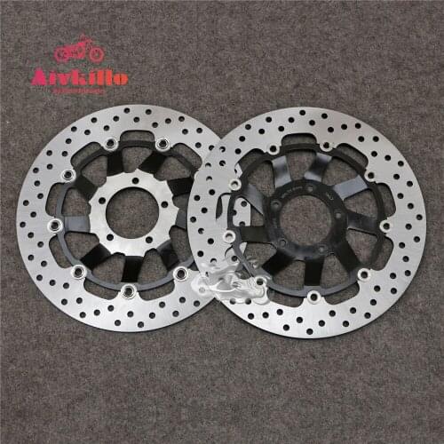 Floating Front Brake Disc Rotor For Ducati 1098 R S Superbike 2007-2009 1198 Superbike 2009 Motorcycle