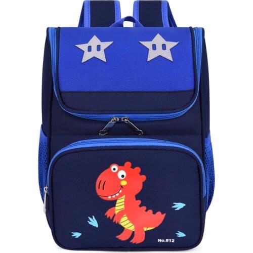 Fashion Kids Large Capacity Dinosaur School Bag Sweet Girls Oxford Waterproof Backpack Cute Children Cartoon Bagpack Space Bag