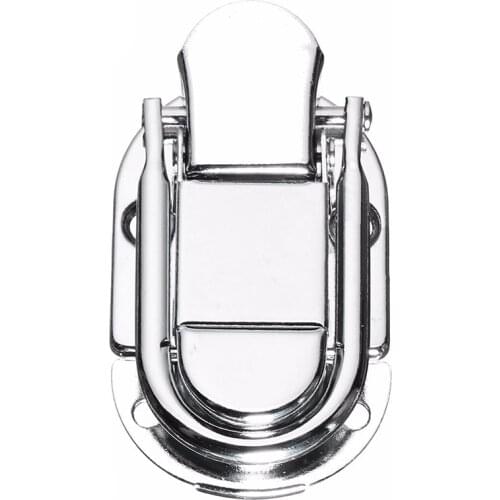 5Pcs Knot Nickel Drawbolt Closure Latch For Luggage Guitar Musical Trolley Case