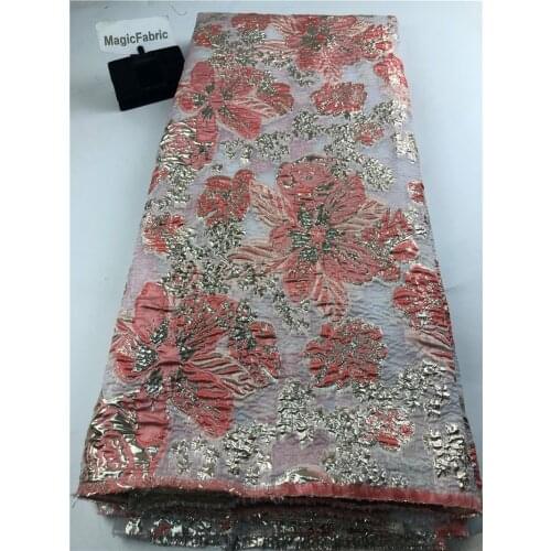 New African French Mesh Lace Fabric Nigerian Net Organza Lace Fabric Embroidery Lace For Party Dress COP-006