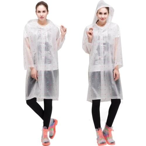 Yaoyue Raincoat Outdoor Rain Coat Adult Long Section of Women Hiking