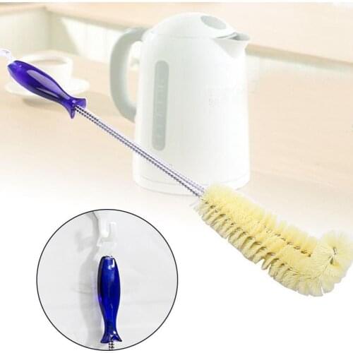 Long Handle Cup Brush Cleaning Pot Brush Bottle Brush Encryption Brush Hair Bottle Bottom Brush Deep Bottom Bottle Brush