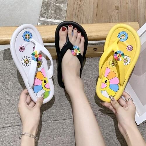 Summer Flat Slides Sandals Men and Women Casual Slippers Flip Flops Indoor Home Slippers Anti Skid Female Bath Slippers Shoes