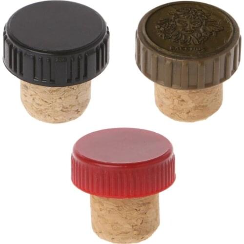 T-shape Red Wine Stoppers Cork Bottle Plug Kitchen Bar Tool Sealing Cap Corks