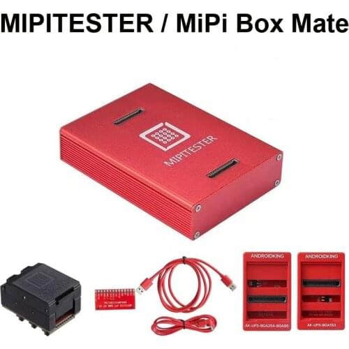 2021 Original MiPi Box Mate high speed eMMC UFS font programmer Socket Adapter Support UFI Medusa Z3x Easy Jtig