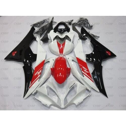 YZF600 R6 2008 - 2015 Motorcycle Fairing for YAMAHA YZFR6 14 15 Abs Fairing YZFR6 2014 Black White Red Fairing Kits
