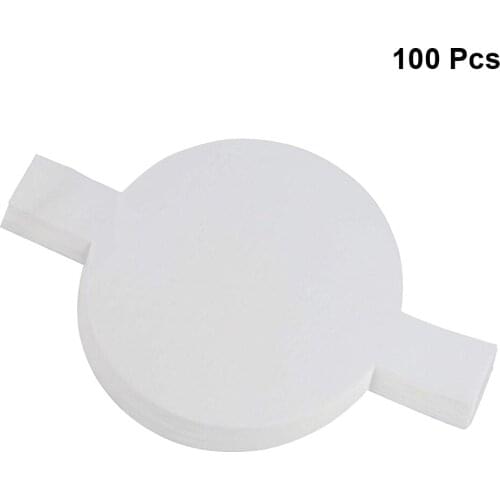 100pcs Round Cake Pan Liner Non-Stick Silicone Paper Baking Sheet Paper Parchment Pads