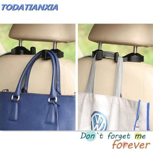 2020 New Car Back Seat Headrest Hanger Holder Hooks Clips For peugeot 208 nissan qashqai kia sportage 2017 dacia duster golf 5