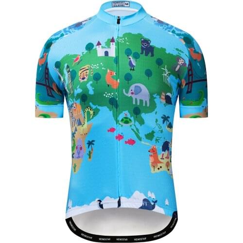 2021 Weimostar Cycling Jersey men Bike Jerses road MTB bicycle Clothing Short Sleeve Outdoor sportswear maillot Racing top skull