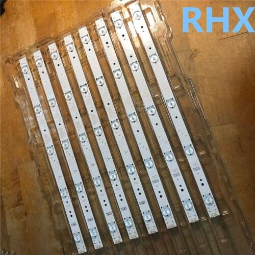 24PCS/lot FOR Skyworth 65E6000 LCD backlight strip 5800-W65002-LR40/0P40 5835-W65002-LR40/0P40 16 A+8 B 41.5CM 100%NEW