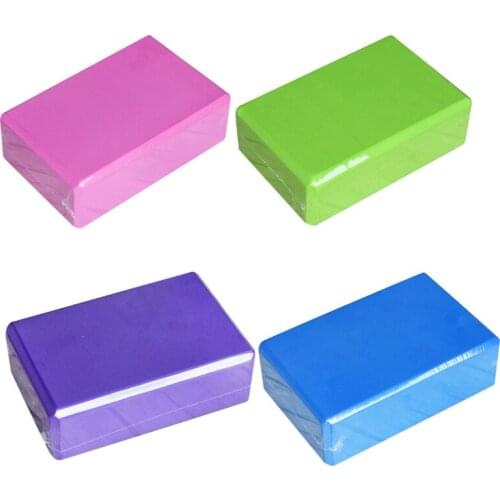 4 Piece Yoga Bricks High Density Environmentally Friendly Yoga Supplies Dance Practice Aids Fitness Bricks