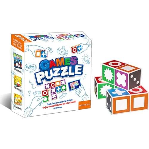 Kids Space Logical Thinking Board Game Matching Puzzle Family Party Games for Children Interactive Learning Educational Toys