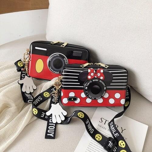 Designer Baguette Bag for Phone 2021 Trend Cute Cartoon Shoulder Bag Leather Fashion Wallet Luxury Brand Womens Small Handbag