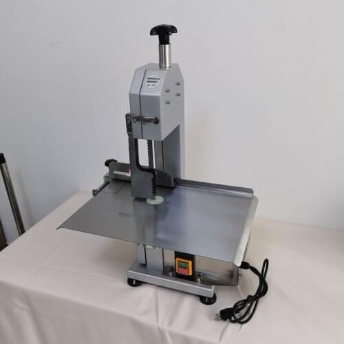 Commercial Fish Cow Steak Frozen Meat Cutter Table Electric Band Saw Bone Meat Cutting Machine