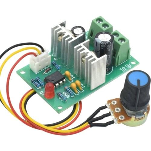 PWM speed controller DC motor 0~100% adjustable drive module Input 3A DC12-36V 100W