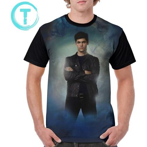 Mortal Instruments Shadowhunter T Shirt Shadowhunters- Alec T-Shirt 6xl Funny Graphic Tee Shirt Men 100 Polyester Classic Tshirt