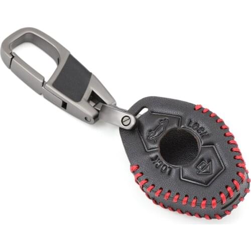 Leather Car Fob Case Holder Shell Protector Key Cover Fit for BMW X3 X5 Z3 Z4 3 5 7 Series E38 E39 E46 E83 M5 325i 2 Button Key