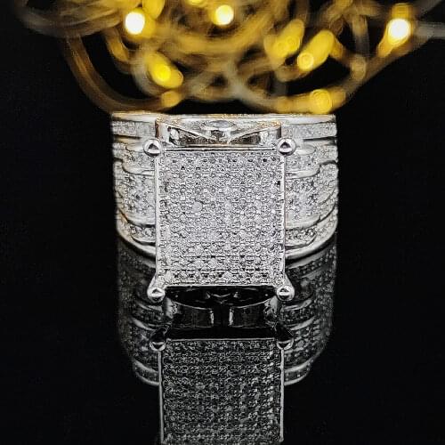 2021 New Luxury Princess 925 Sterling Silver Engagement Ring for Womenanniversary Gift Jewelry Wholesale R6512