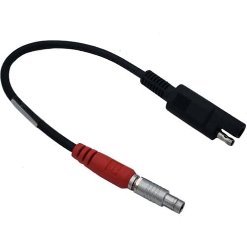 New Power Cable for Topcon GPS HiPer or HiPer Lite wired to SAE 2-pin connector