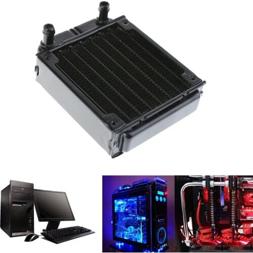 80mm Water Cooling Radiator Computer PC Water Cooling System Part Computer CPU GPU cooling cooler Aluminum Heat Exchanger