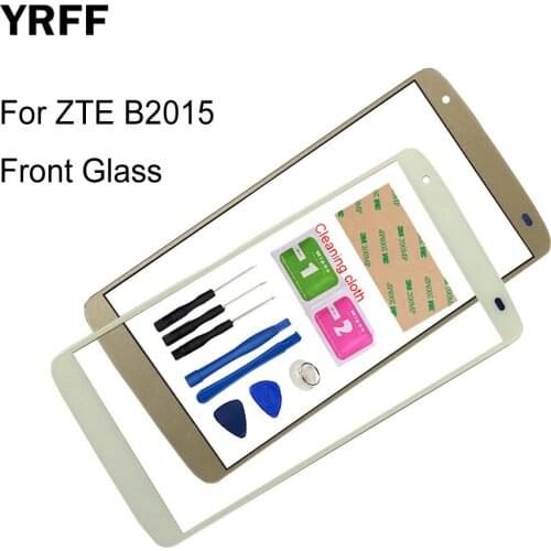 For ZTE B2015 5.2'' Outer Glass For ZTE Axon Mini B2015 Front Glass Panel Replacement (No Touch Screen Digitizer Panel )