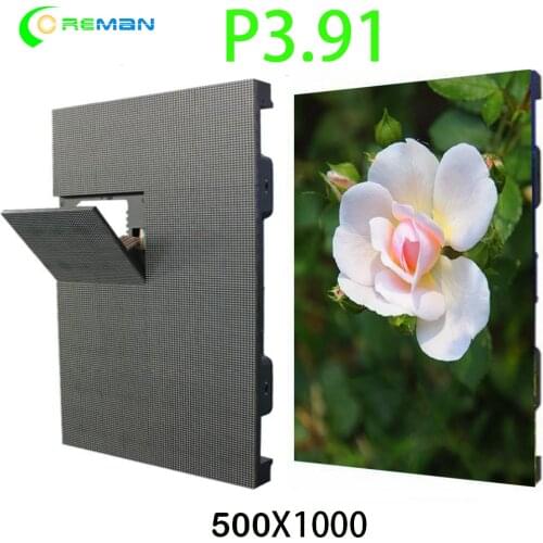 Indoor 4k video walls led screen outdoor indoor p4.81 p3.91 500x1000mm full color videowall multimedia usa