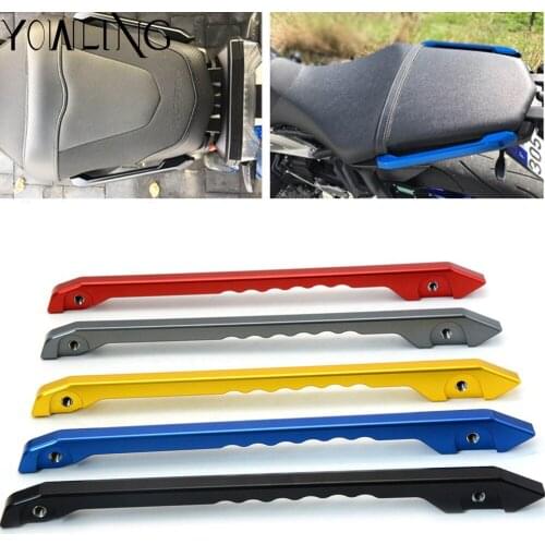 Motorcycle MT09 Rear Passenger Pillion Seat Hand Handle Grab Bar Armrest Handrail Rail Banisters MT-09 FZ-09 2014 2015 2016