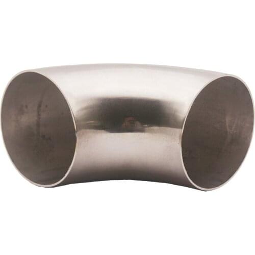 2.75" Ultra Tight Radius Mandrel Bend 90 Deg Stainless Steel 0.84D Exhaust Pipe