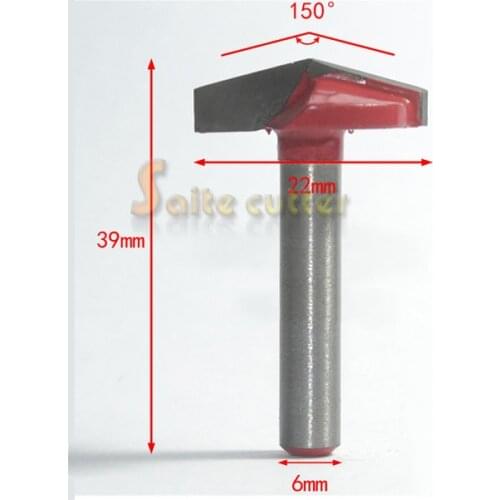 2pcs/ Lot Excellent Quality CNC Engraving V Groove 3D Bits CNC Router Carving Knife Tool 6mmx 22mmx150 Deg