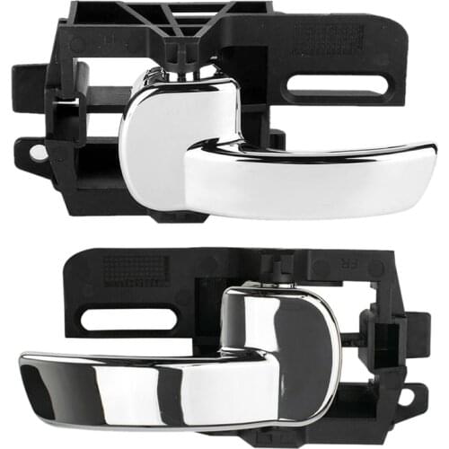 2 Pcs Interior Inner Door Handle for Nissan Qashqai J10 2007-2013 80671JD00E, Front Rear Left & Front Rear Right